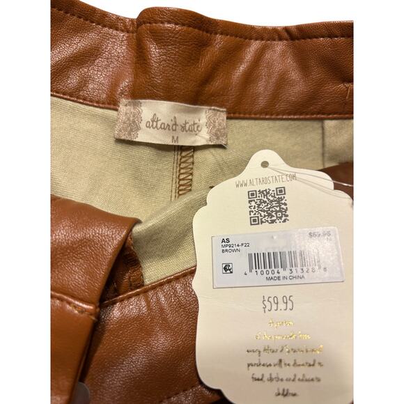 Altar’d State Brown Shorts Women Size Medium - Picture 3 of 4